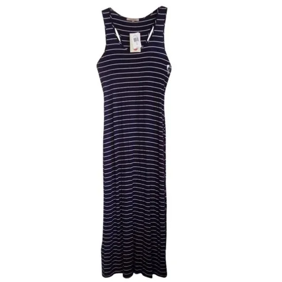 Black Couture | Dresses | Black Couture Sleeveless Racerback Rope Tie Casual  Maxi Dress